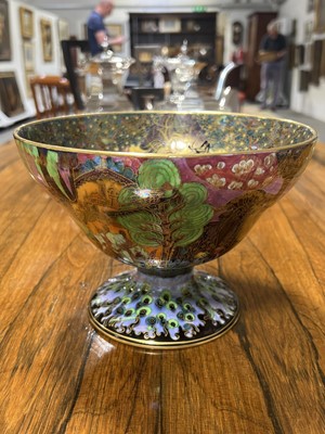 Lot 35 - Daisy Makeig-Jones for Wedgwood, a Fairyland Lustre Melba centre bowl