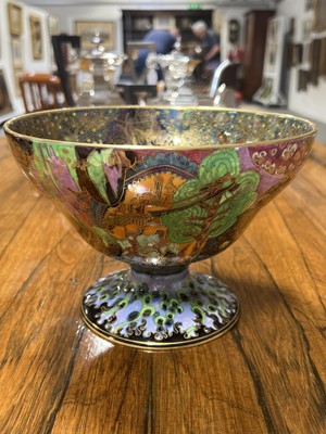 Lot 35 - Daisy Makeig-Jones for Wedgwood, a Fairyland Lustre Melba centre bowl