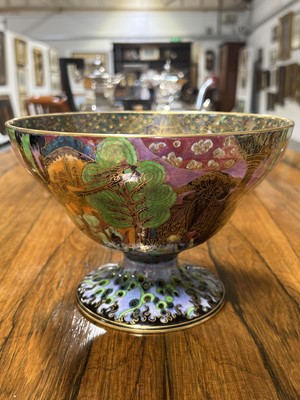 Lot 35 - Daisy Makeig-Jones for Wedgwood, a Fairyland Lustre Melba centre bowl
