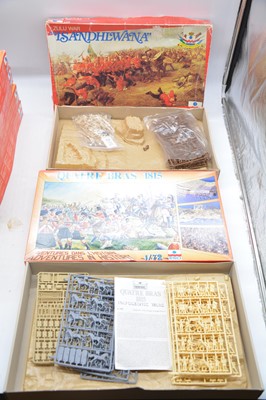 Lot 88 - Eight ESCI 1/72 scale model dioramas, boxed