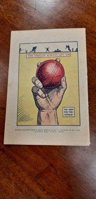 Lot 214 - Wisden Cricketers' Almanack 1943, and other cricket-related booklets.