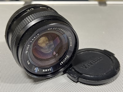 Lot 243 - Nikon F3 camera, various lenses, filters and accessories.