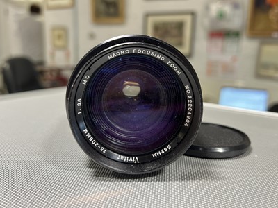 Lot 243 - Nikon F3 camera, various lenses, filters and accessories.