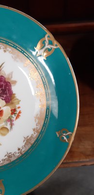 Lot 203 - Minton part tea and coffee set and Samuel Allcock part dessert service.